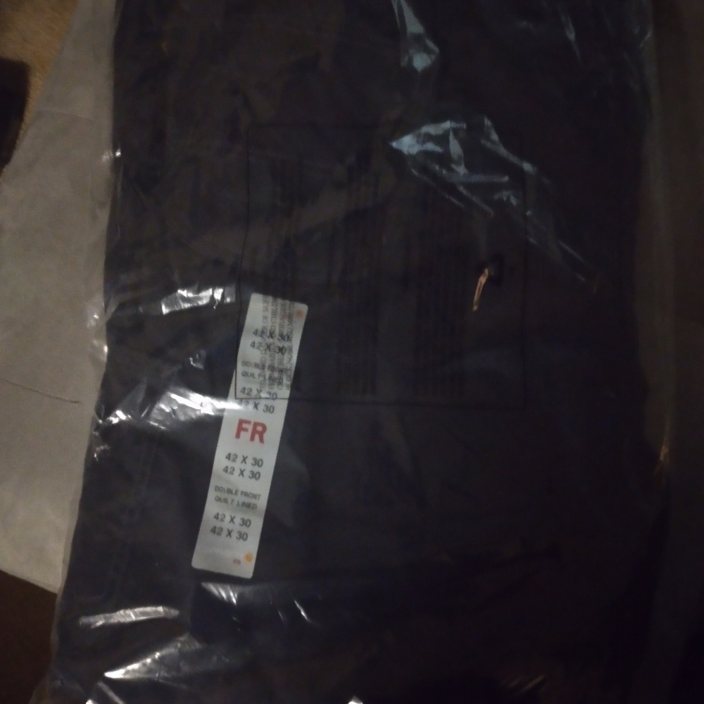 Carhartt duck bib overalls fireproof